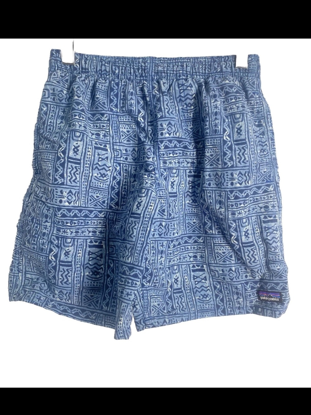 Patagonia Boys Baggies Swim Shorts Trunks Size Medium Youth Blue